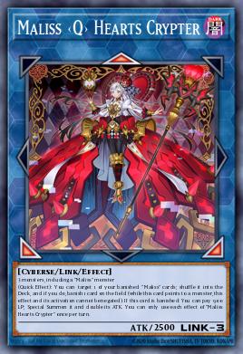 Maliss Q Hearts Crypter (Secret Rare)
