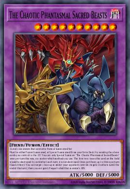 The Chaotic Phantasmal Sacred Beasts (Starlight Rare)