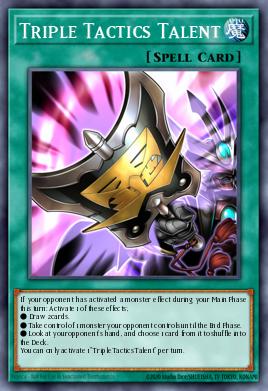 Triple Tactics Talent (Judge Stamp)