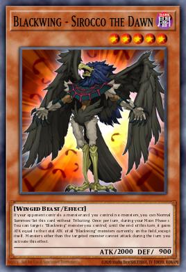 Blackwing - Sirocco the Dawn (Blue)