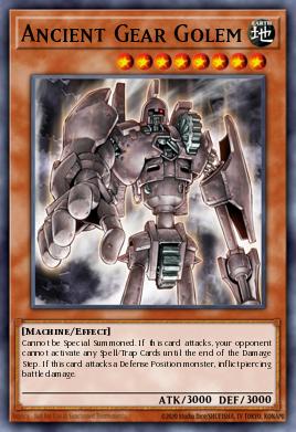 Ancient Gear Golem (Green)